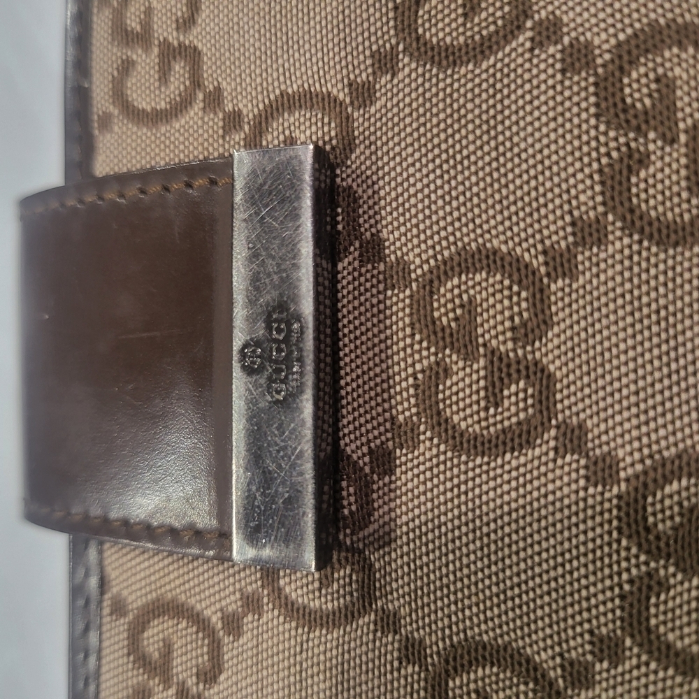 Gucci GG Canvas and Leather Bifold Wallet, Authentic. - Picture 3 of 13